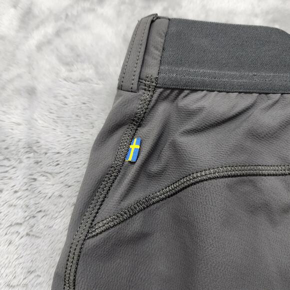 Fjallraven Pants Womens 27-28" Gray Bergtagen Stretch Trousers Outdoors Hiking - Picture 7 of 16